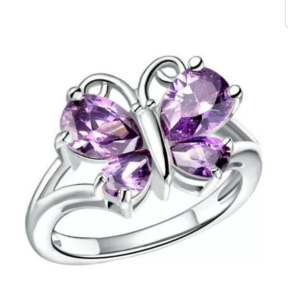 New beautiful 925 silver gem rings 3 styles - Picture 2 of 8